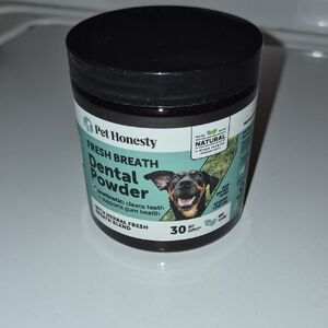 Pet Honesty Fresh Breath Dental Powder - Mint Green Label